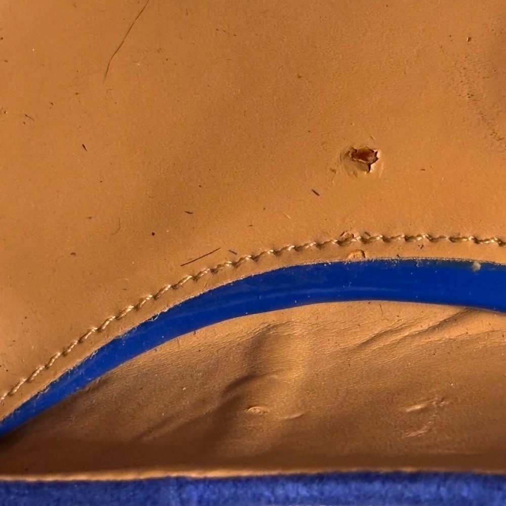 Calvin Klein Gayle Kid Suede Women Pumps Sz 9.5 - Picture 5 of 12